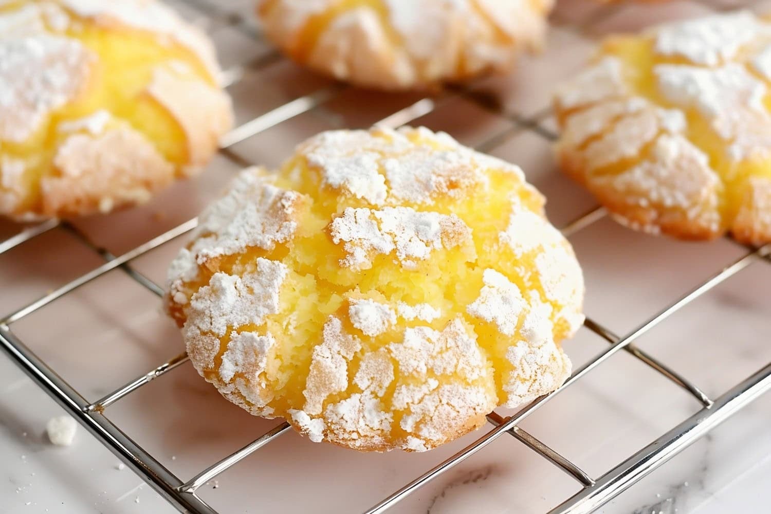 Lemon Crinkle Cookies (Easy Recipe)