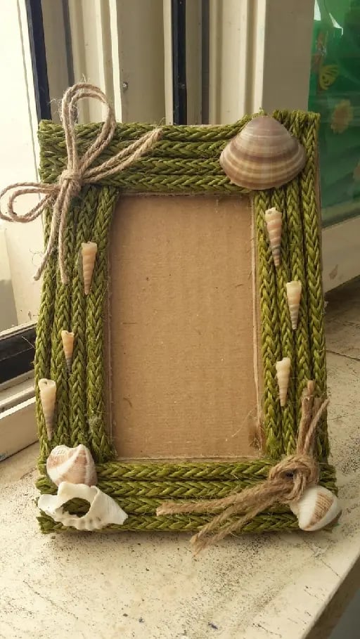 Wool frame/Cuadro con lana