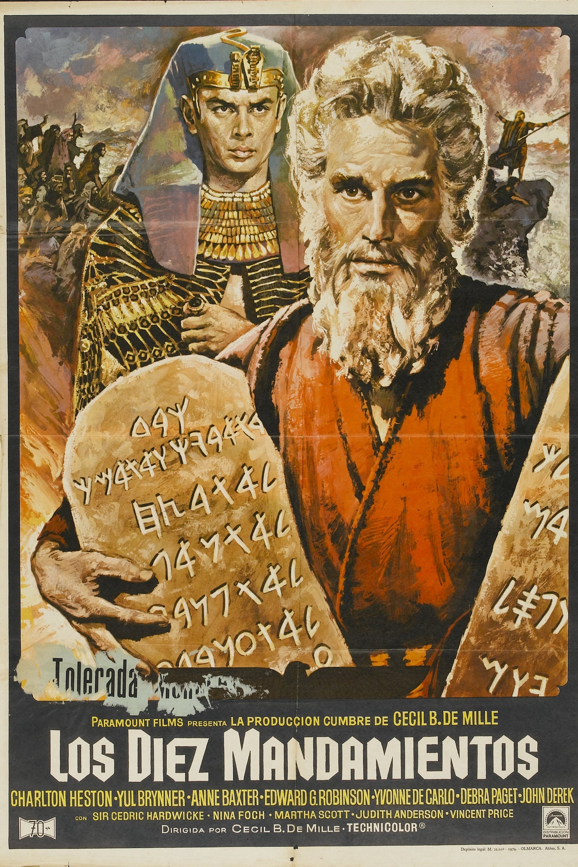 Los Diez Mandamientos - Cecil B. DeMille · 1956
