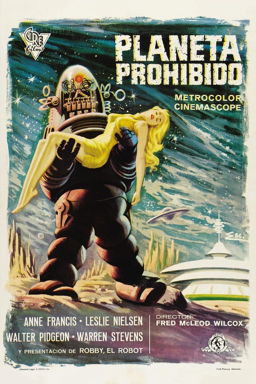 Planeta prohibido - Fred M. Wilcox · 1956