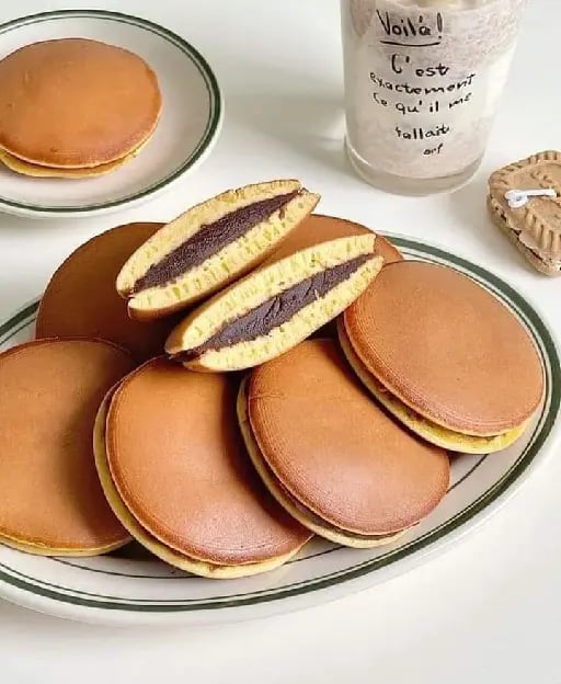 Dorayaki - Panqueques japoneses con relleno de anko