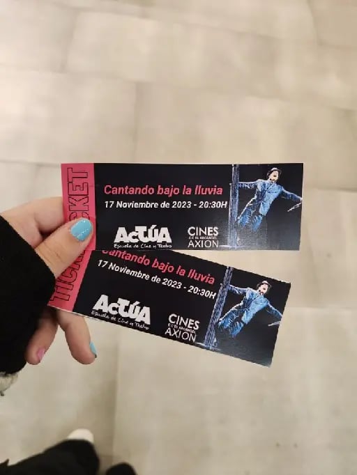 Entradas para el cine