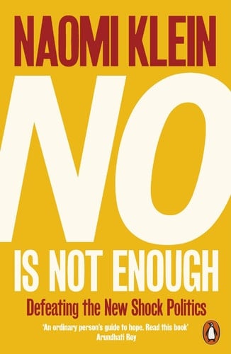 NO IS NOT ENOUGH - KLEIN NAOMI · 2018