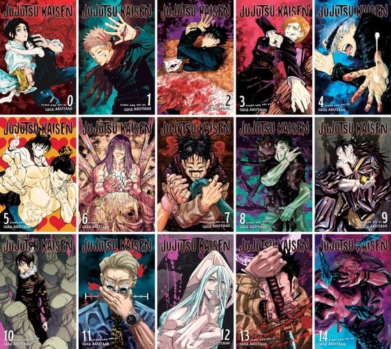 Jujutsu Kaisen (Vol. 0-14, 15 Books) Manga Series Set by Gege Akutami (Vol. 0-14) - Gege Akutami · 2025