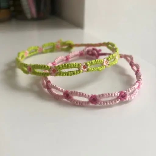 Bracelets with thread