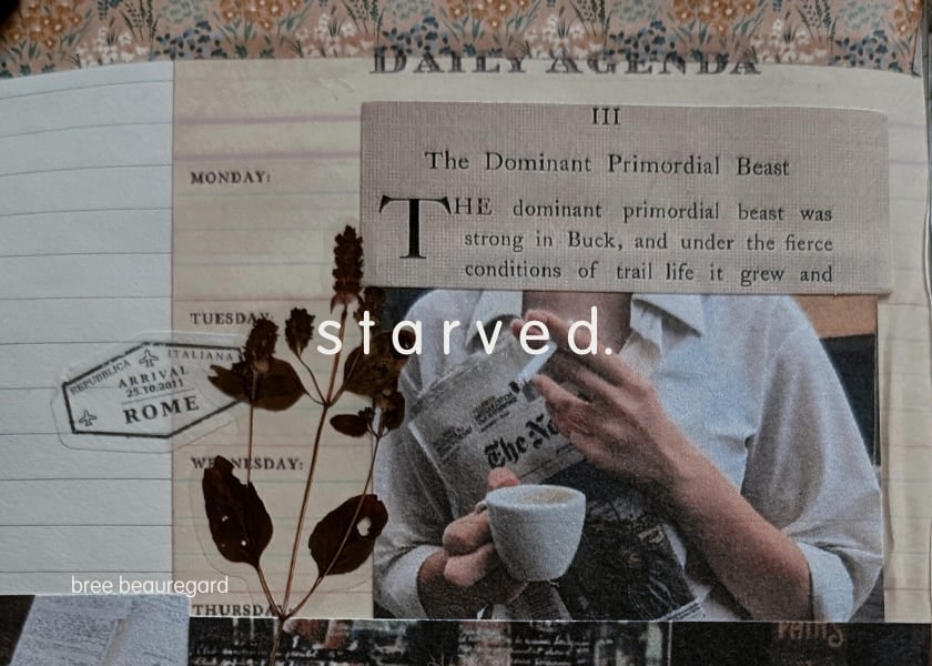 obsession will save you - starved.