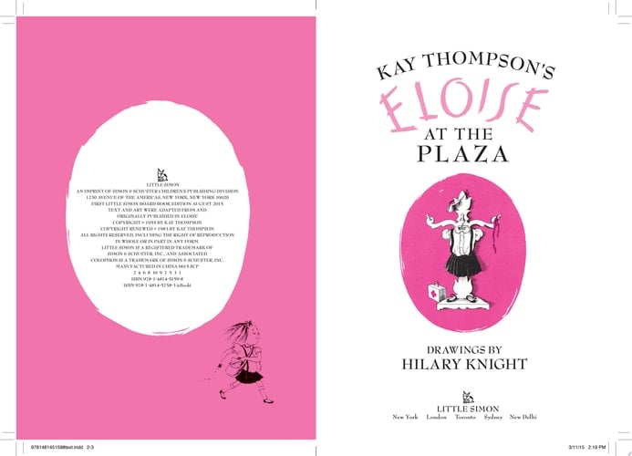 Eloise at The Plaza - Kay Thompson · 2015