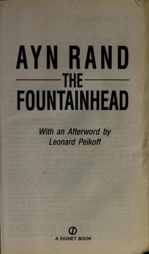 The Fountainhead - Ayn Rand · 1996