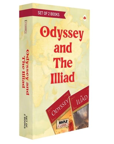 Homer (Set of 2 Books) - Odyssey and The Illiad - Homer • 2019
