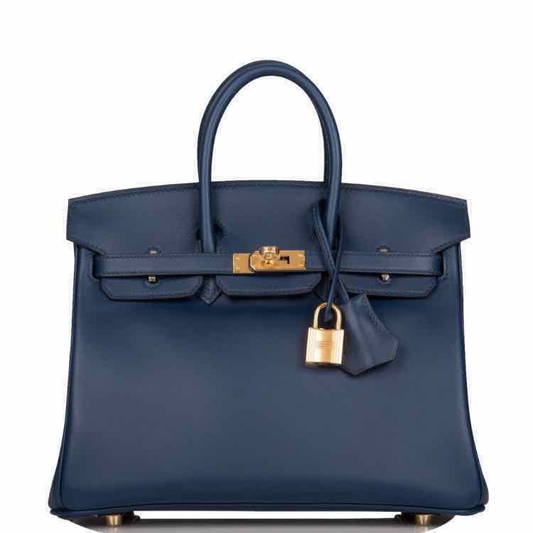 BLUE NEVY BIRKIN