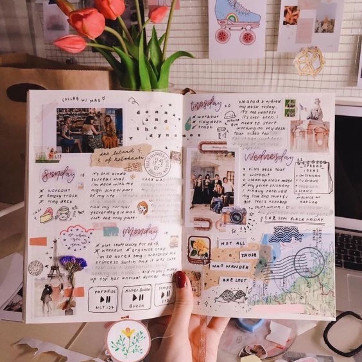 Hacer journaling y agradecer