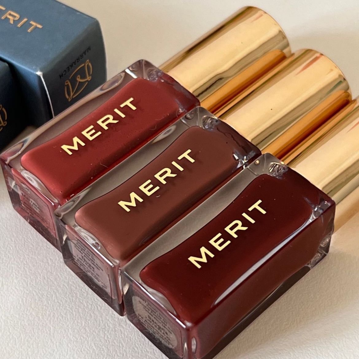 MERIT Lip Oils - Amo merit y he visto varios reviews que dicen que se sienten deliii