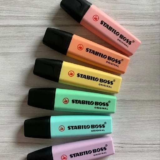 Marcadores de color - Excelente opción para resaltar cosas importantes.