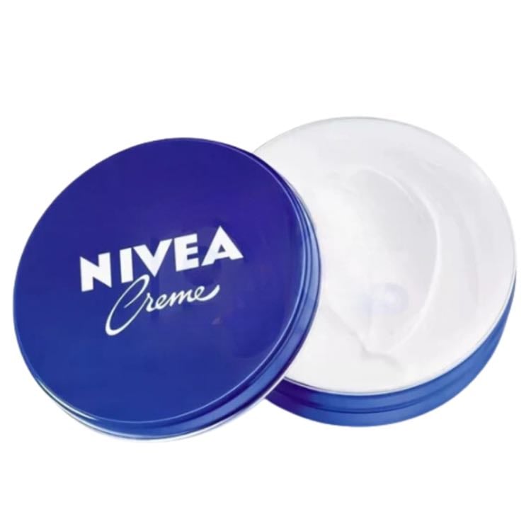 Nivea cream tin jar - At night