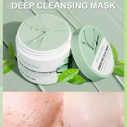 Mascarilla de arcilla y té verde