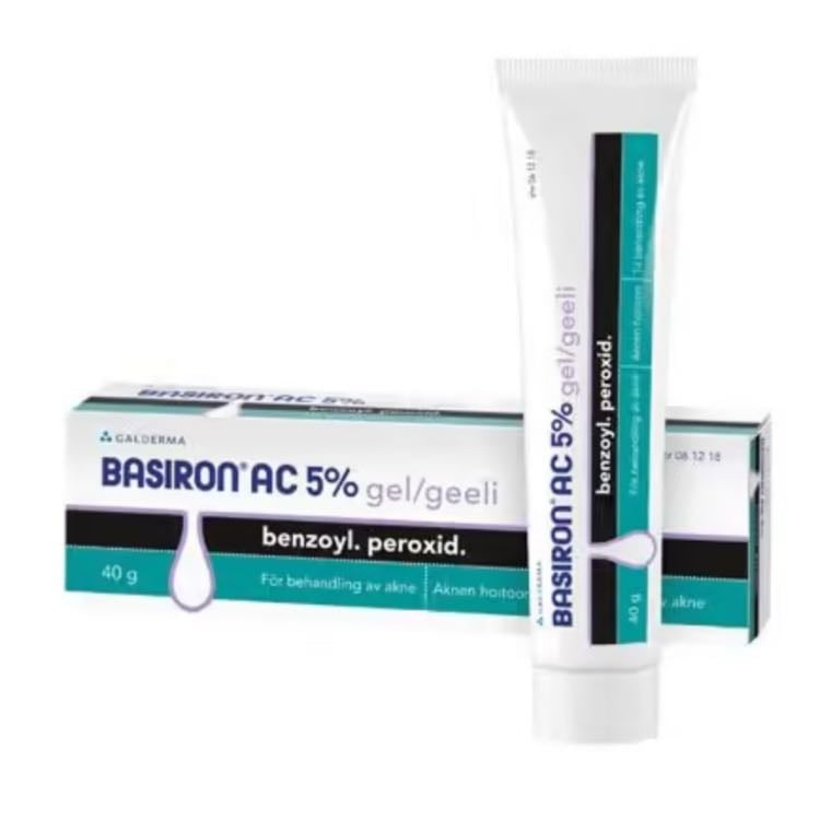 Bacteria killing gel - Benzoyl peroxid kills the bacteria on impurities