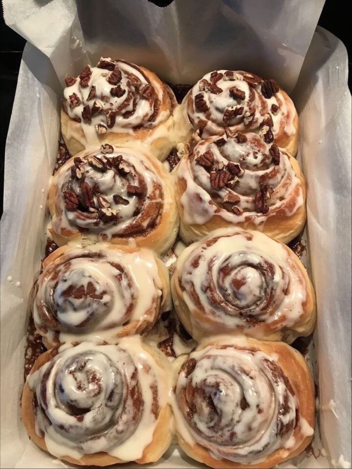 cinammon rolls - 2hs 30min - 3hs