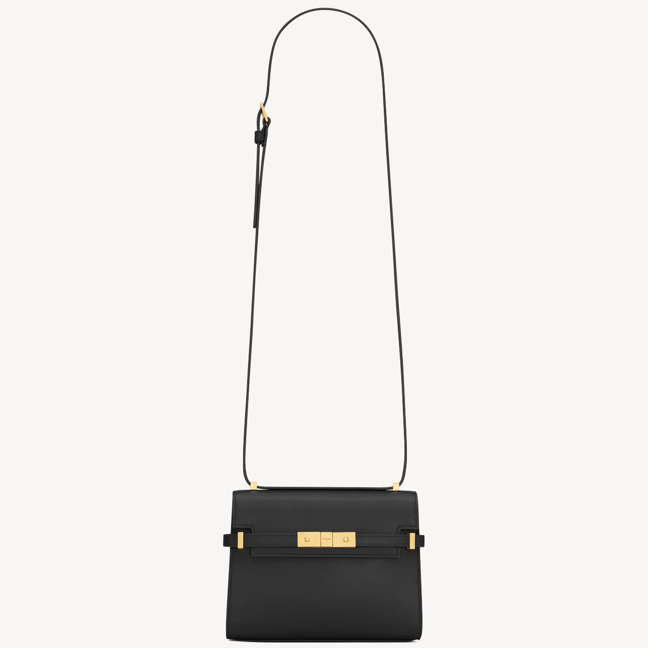 MANHATTAN MINI DE PIEL BOX SAINT LAURENT - $44850 Size mini Color black