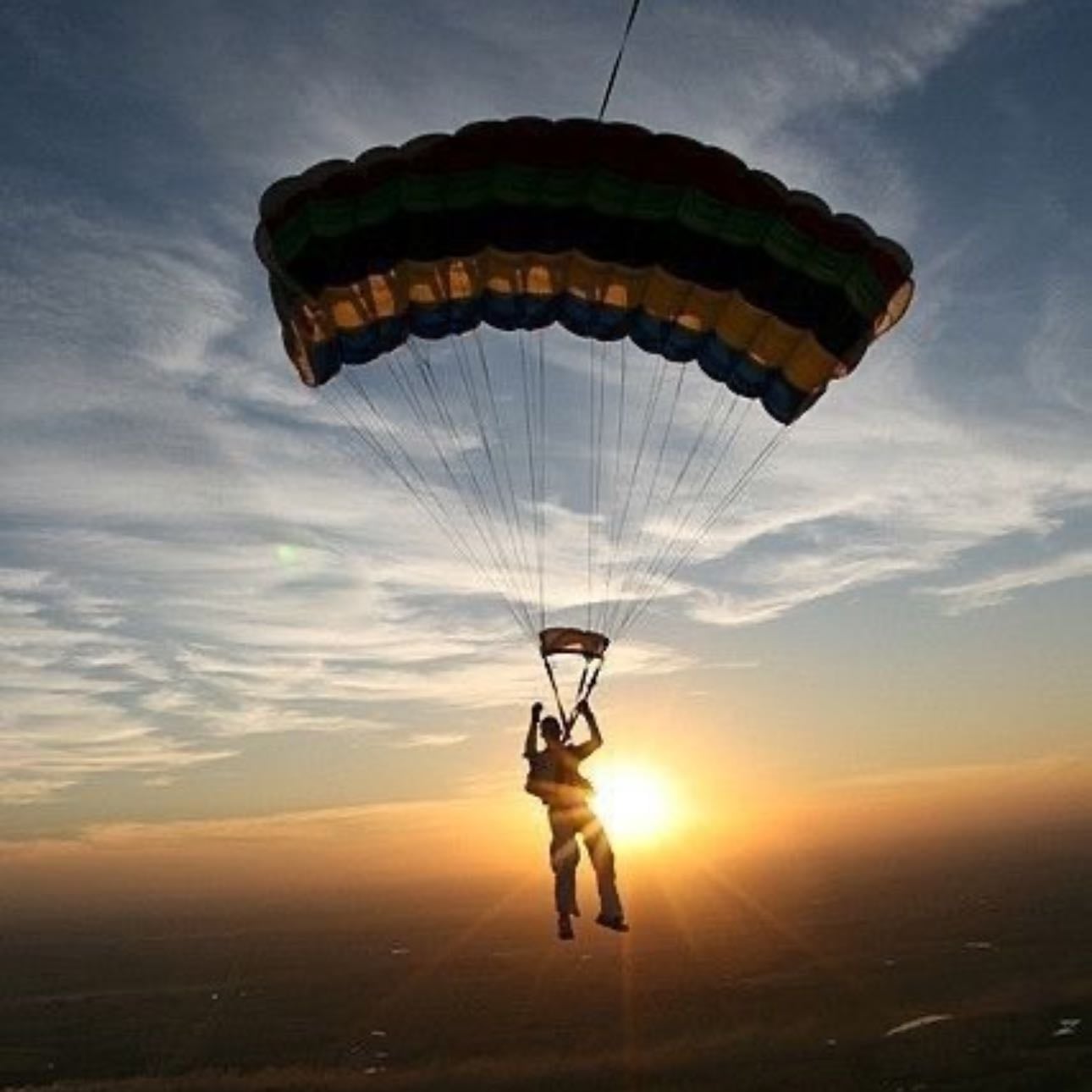 Tirarme en paracaídas // parapente