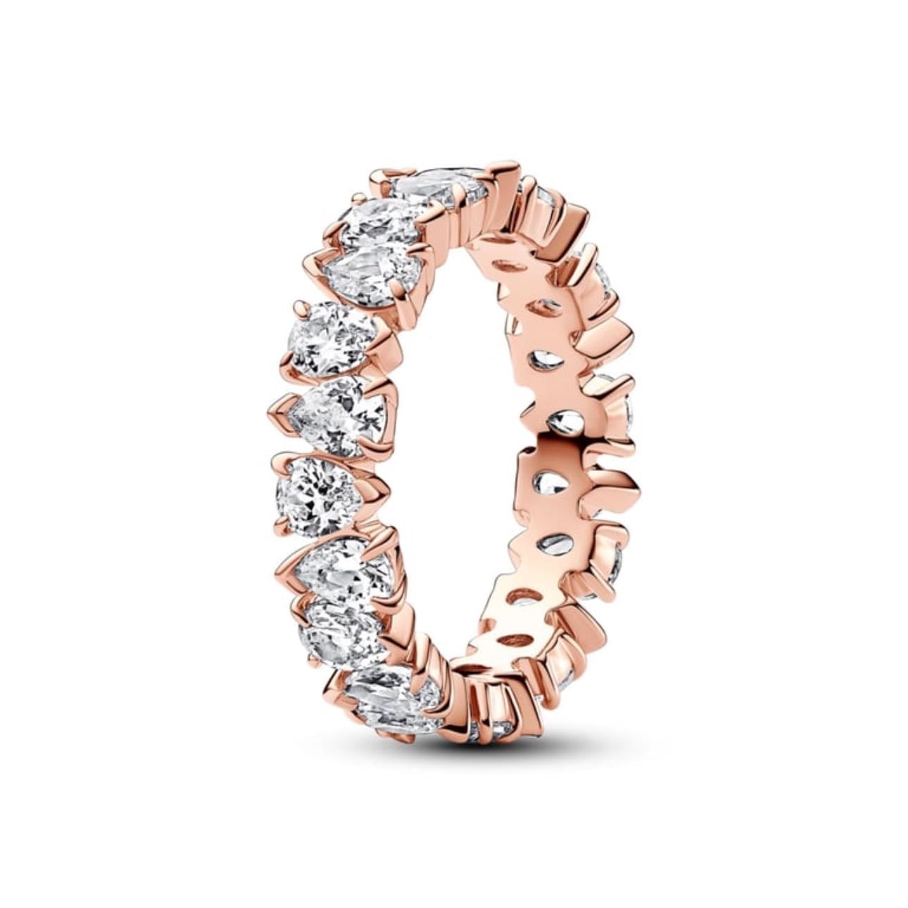 PANDORA Anillo Brillos Alternos - $3240 Size 52