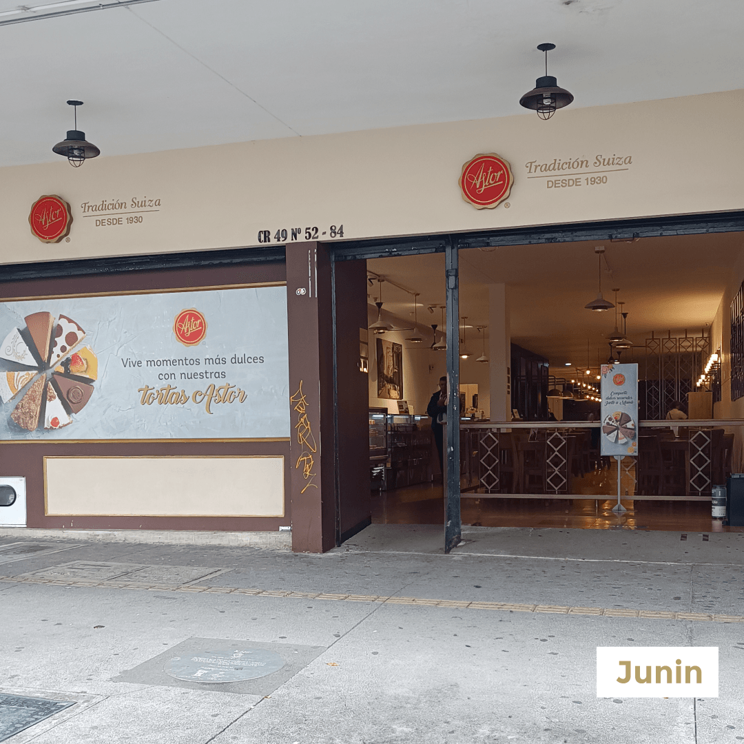 Repostería Astor Punto de venta Junín