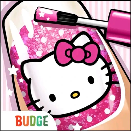 Hello Kitty Nail Salon