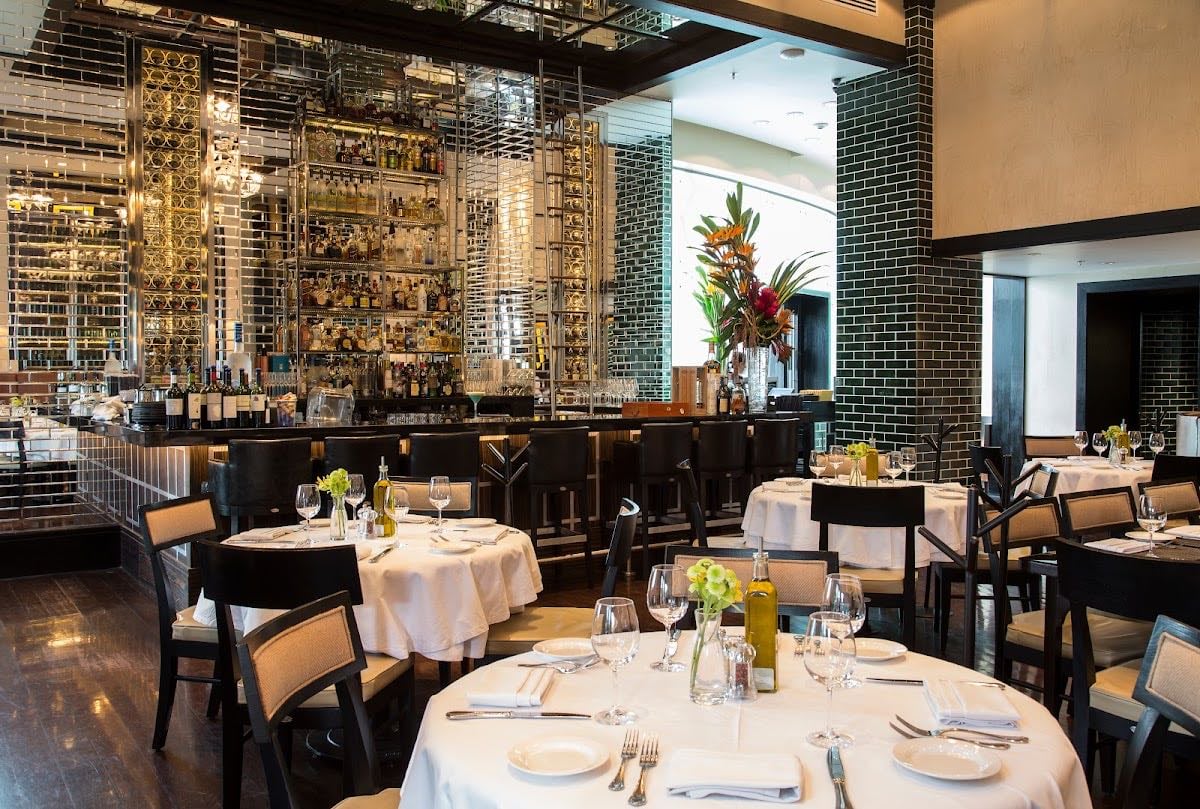 Quattro Gastronomia Italiana - el restaurante está dentro de un hotel, muy bonito decorado y muy buen servicio. La comida está espectacular.