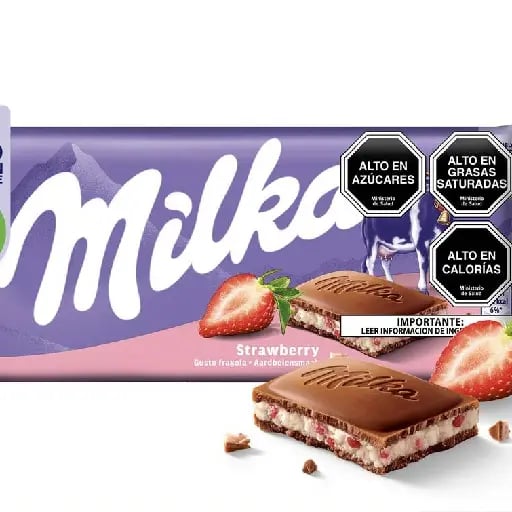 Barra Chocolate Milka - Frutilla