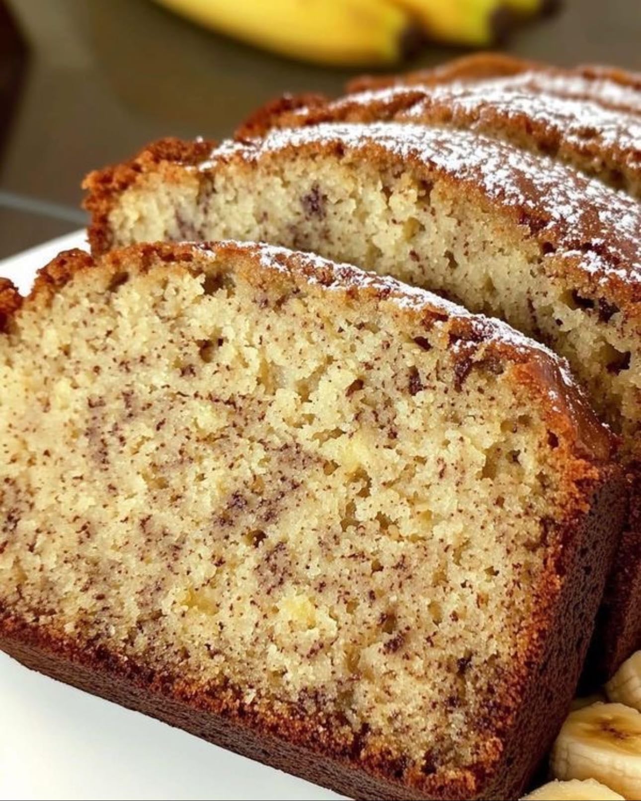 budín de banana - 55-70 minutos