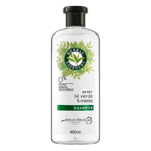 Shampoo Herbal Essences Detox Té Verde & Menta - Detox