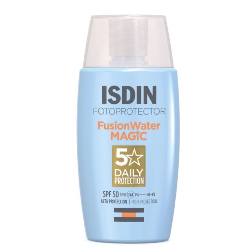Fusion water MAGIC (isdin) - Crema con factor solar 50 ultra ligera e hidratante