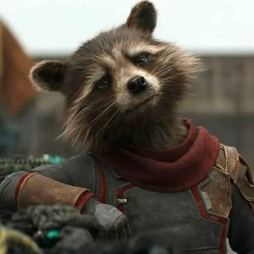 Rocket Racoon - Guardianes de la Galaxia