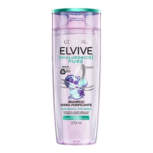 Elvive Hidra Hialurónico Pure - Raíz grasa, puntas deshidratadas
