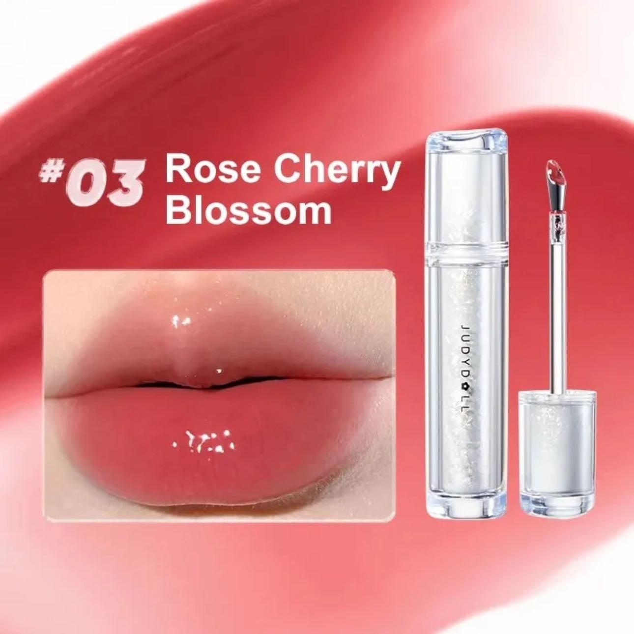 Judydoll - Billo de Labios Acuoso New Ice Watery Lip Gloss - $208.77 Shade 03