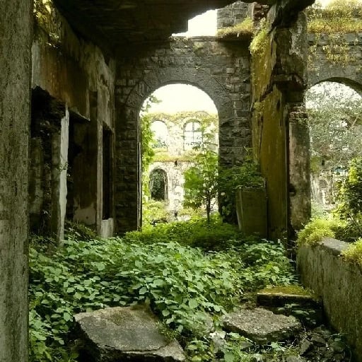 Explorar un edificio abandonado