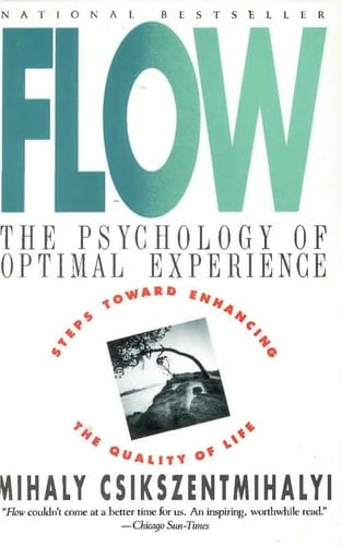 Flow: The Psychology of Optimal Experience (Harper Perennial Modern Classics) - Mihaly Csikszentmihalyi · 2008