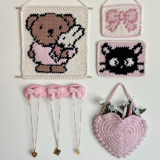 Crochet Wall Decor - Mahum