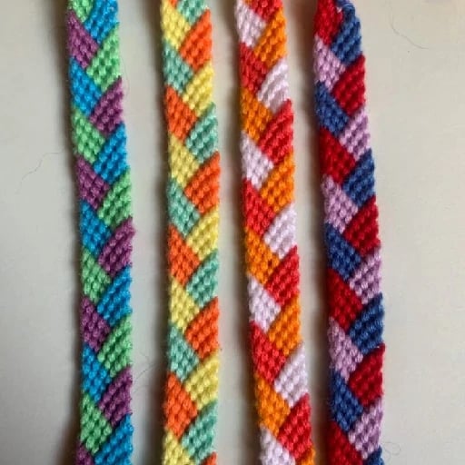 patrón de trenza