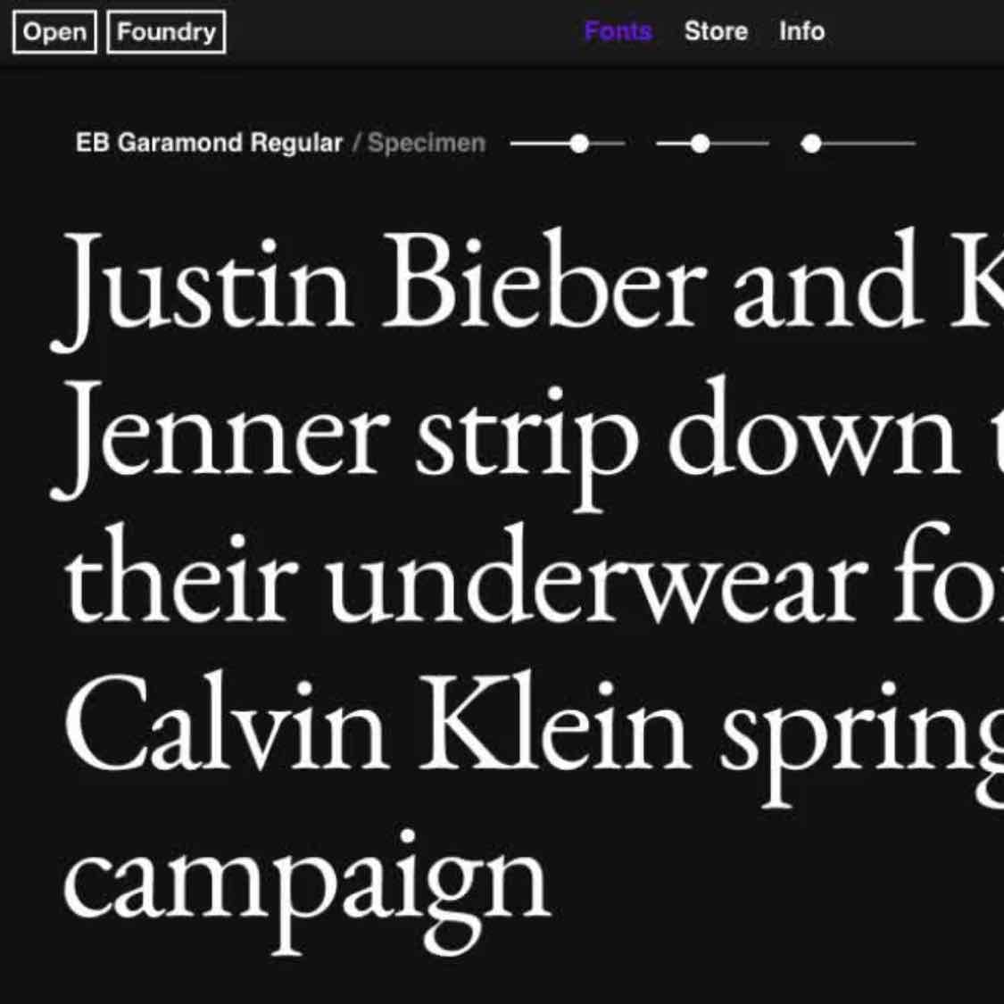 Open Foundry - Curated open-source fonts