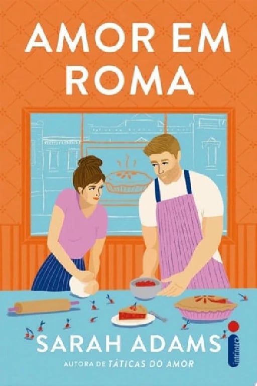 Amor em Roma - Sarah Adams • 2023