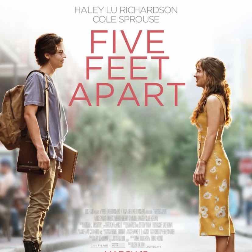 Five feet apart