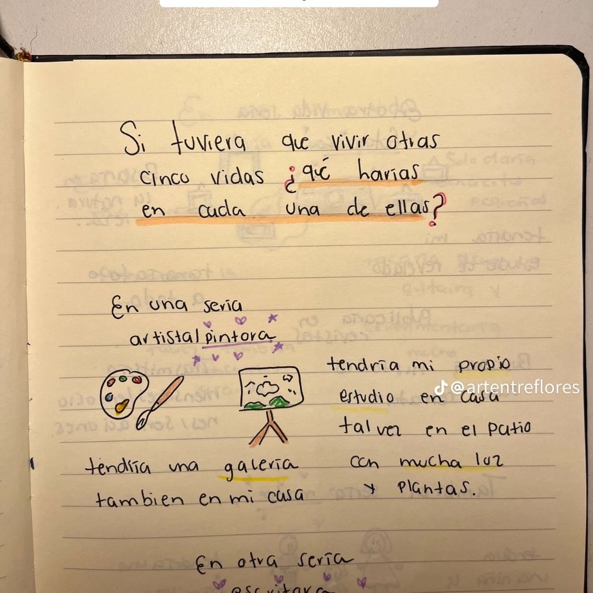 . - Para darme cuenta que me gustaría hacer con mi vida o estudiar