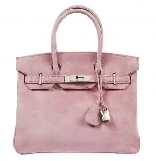 Pink Birkin bag