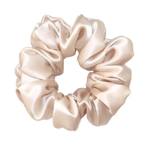 Satín/silk scrunchie