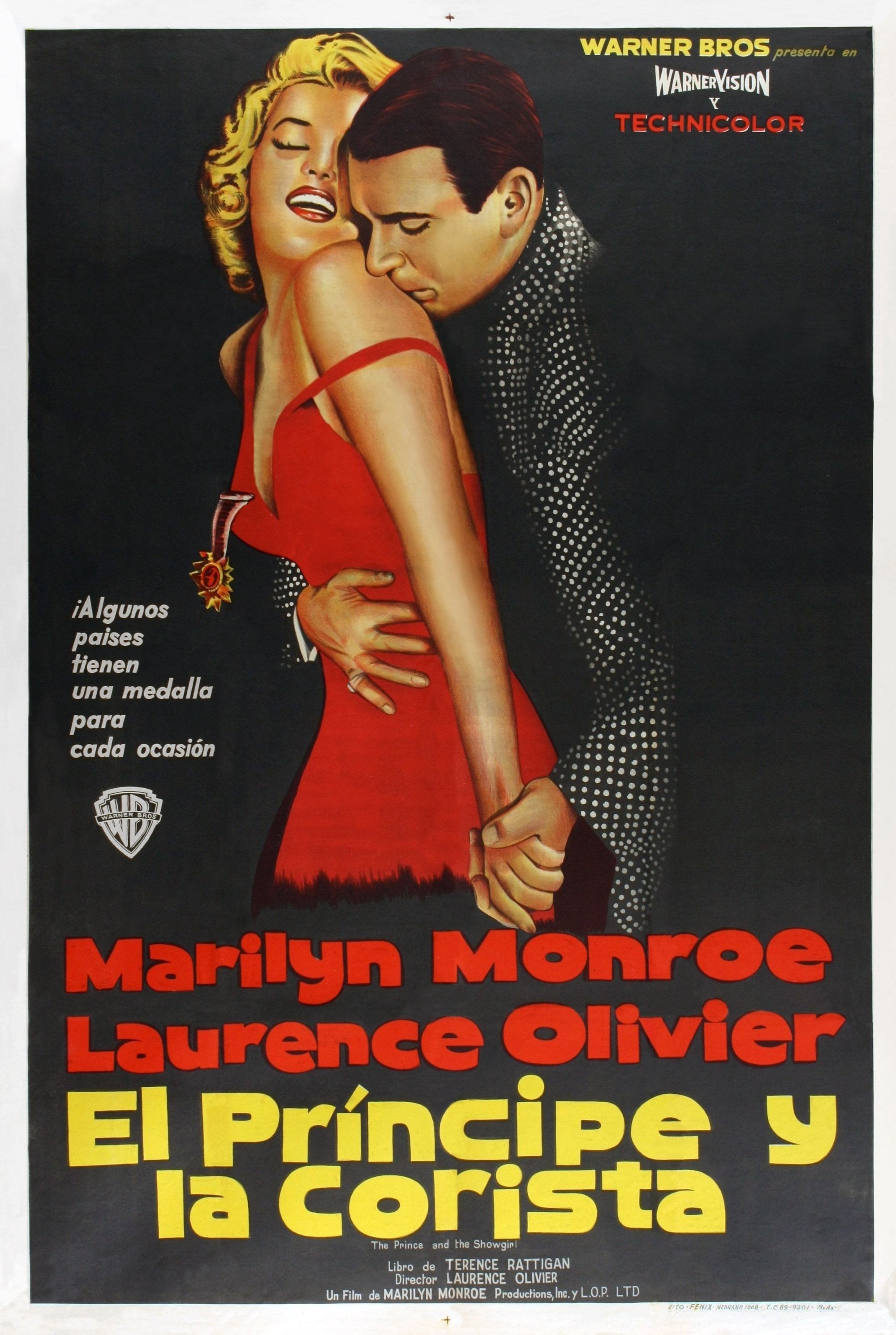 El príncipe y la corista - Laurence Olivier · 1957
