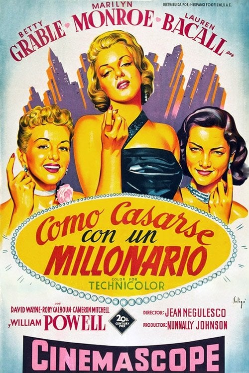 Cómo casarse con un millonario - Jean Negulesco · 1953