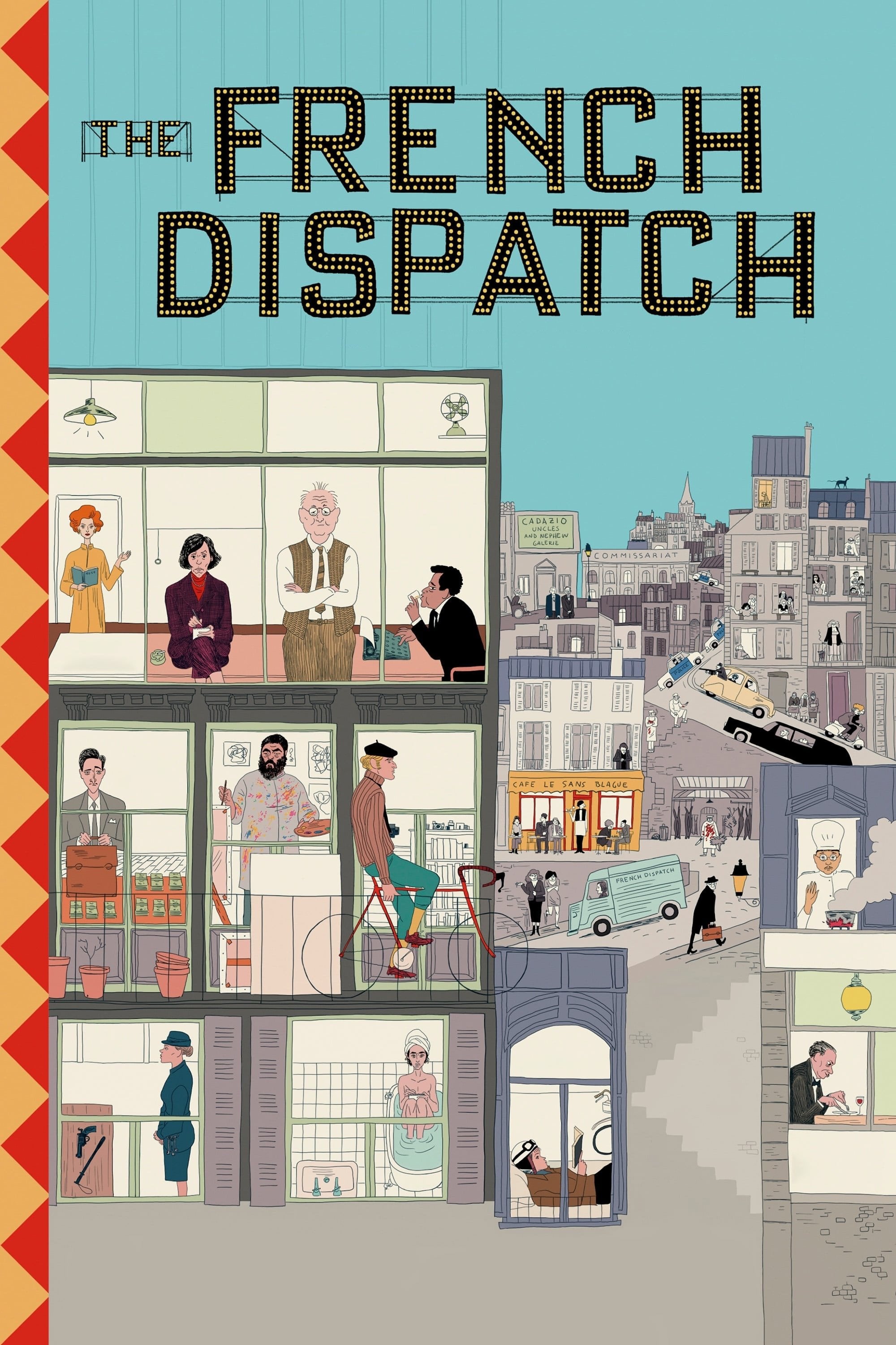The French Dispatch of the Liberty, Kansas Evening Sun - Wes Anderson · 2021