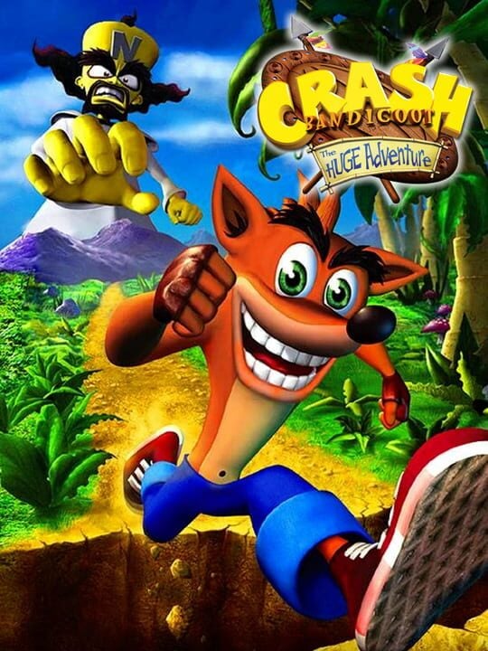 Crash Bandicoot: The Huge Adventure - Game Boy Advance