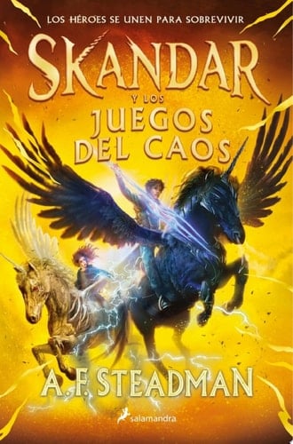 Skandar y los Juegos del Caos - A. F. Steadman · 2024