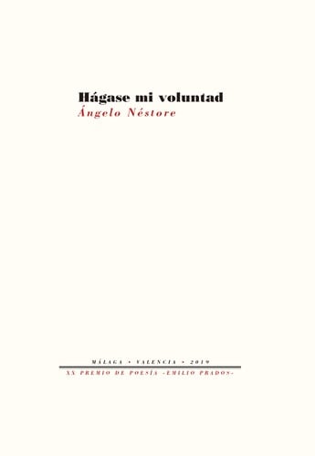 Hágase mi voluntad - Ángelo Néstore · 2020